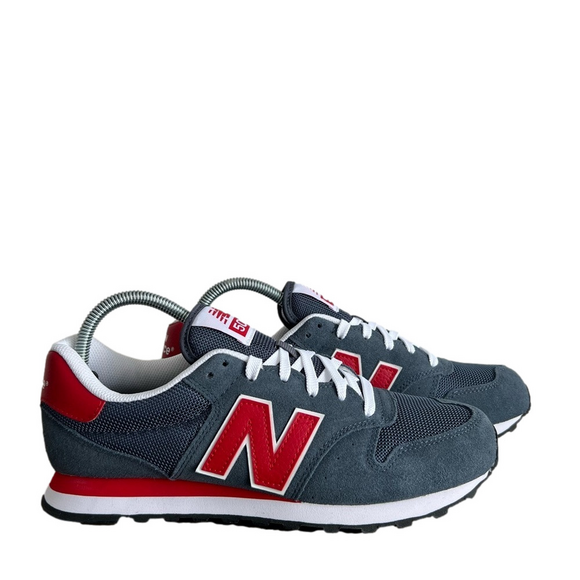 New Balance 500 Blue & Red Men's Shoe Size 8 #698